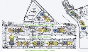site plan at bailey corner