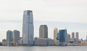 Redevelopment along the Jersey City waterfront. Source: King of Hearts via wikimedia