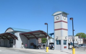 Irvington's bus terminal. Photo: Jim Henderson