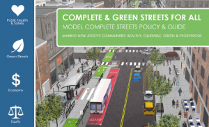 Screenshot of NJDOT Complete and Green Streets Model Policy
