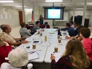 Tanya Rohrbach presenting